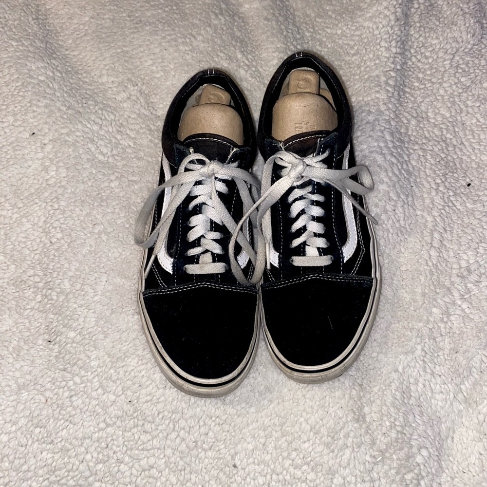 Vans Black and White Sneakers